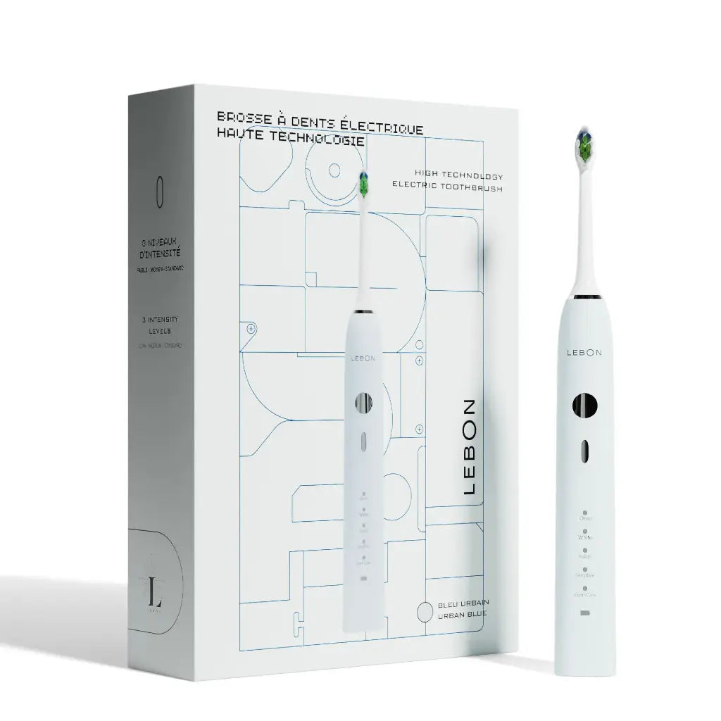 [LB001] BROSSE À DENTS ÉLECTRIQUE : BLEU URBAIN